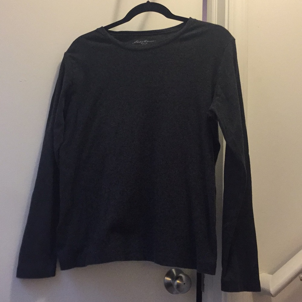 Dark gray Eddie Bauer long sleeve tee